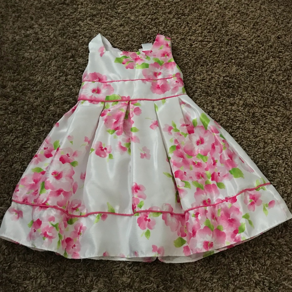White Floral Dress